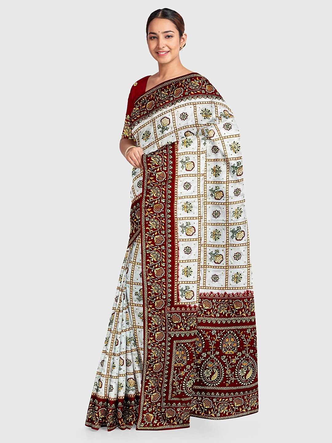 Bridal Gujarati Saree Sale Traditional Gujarati Panetar Saree