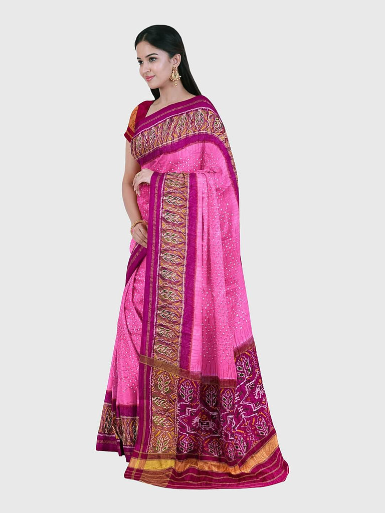 Buy clearance bandhani saree