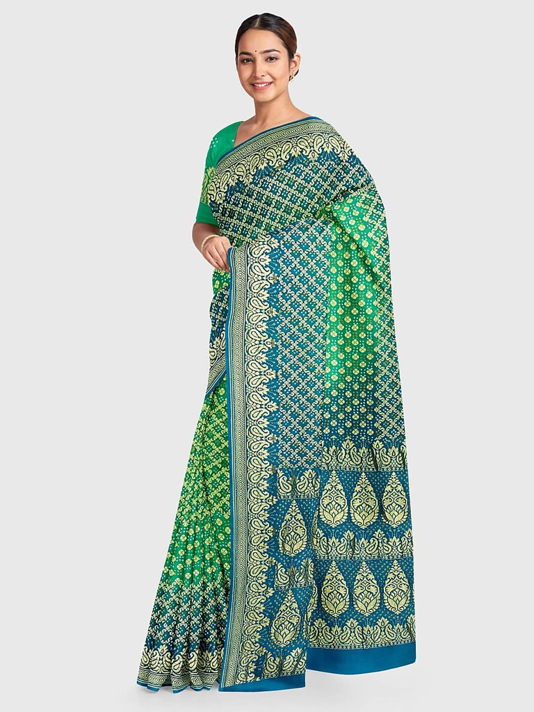 Banarasi Silk Neem Zari Weaving on Satin Silk Saree With Embossed Velvet  Floral Weaving Party Wear Saree Neem Zari Weaving Satin Silk - Etsy