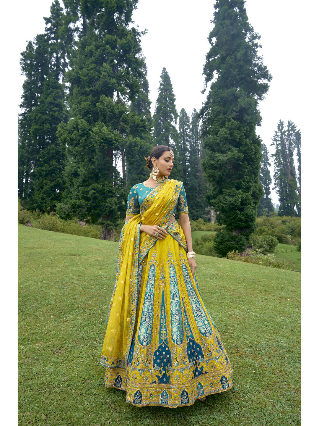 Womens Unstitched Banarasi Silk Lehenga at Rs.4395/Piece in asansol offer  by B N Ghanty